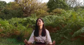 serene-meditation-in-lush-forest-clearing